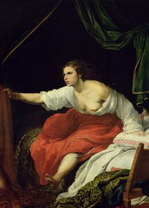 Potiphars Frau, Detail von Joseph und Potiphars Frau, 1645-48 von Bartolomé Esteban Murillo