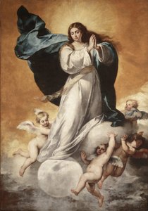 Die Unbefleckte Empfängnis der Jungfrau, 1650 von Bartolomé Esteban Murillo