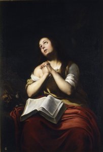 Die reuige Maria Magdalena von Bartolomé Esteban Murillo