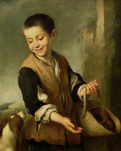 Junge mit einem Hund, ca. 1650