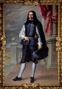 Ganzkörperporträt von Fernandez de Velasco, Edelmann von Sevilla. Gemälde von Bartolome Murillo (1618-1682) 1659 von Bartolomé Esteban Murillo