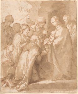 Die Anbetung der Könige, um 1650-1656