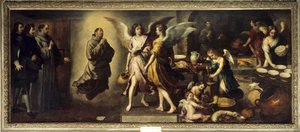 Die Küche der Engel von Bartolomé Esteban Murillo
