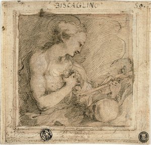 Maria Magdalena von Bartolomeo Biscaino