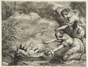 Moses aus dem Nil gerettet