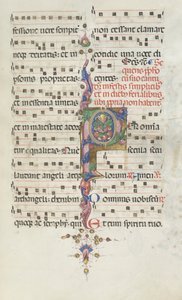 Missale: Fol. 183: Blattdekoration, 1469 von Bartolomeo Caporali