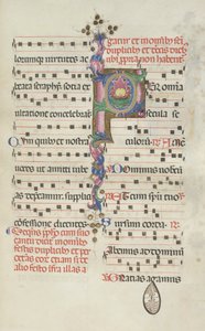 Missale: Fol. 184: Laubwerk, 1469