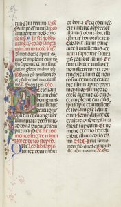 Missale: Fol. 25: Heiliger Johannes mit Adler, 1469