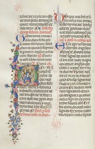 Missale: Fol. 322v: Die Jungfrau unter den Aposteln und Heiligen, 1469