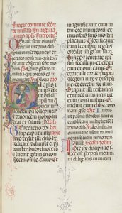 Missale: Fol. 327: Heiliger Bartholomäus, 1469 von Bartolomeo Caporali