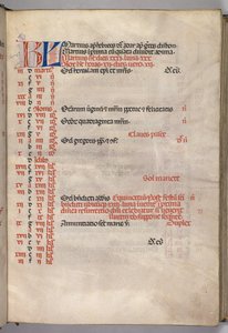 Missale: Fol. 4r: März Kalenderseite, 1469