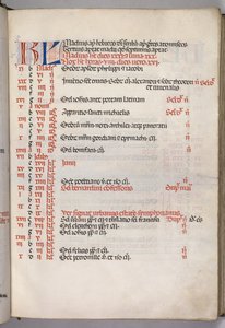 Missale: Fol. 5r: Mai Kalenderseite, 1469