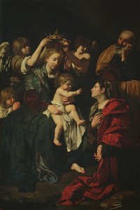 Die Heilige Familie mit St. Katharina