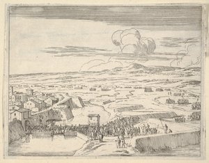 Nach einigen Tagen der Belagerung mit der französischen Armee nimmt Francesco I d