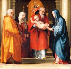 Darstellung Jesu im Tempel (Detail)