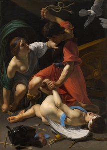 Amor bestraft von Bartolomeo Manfredi