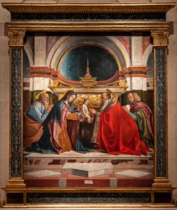 Darstellung Jesu im Tempel von Bartolomeo Montagna