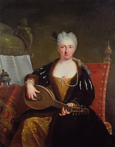 Porträt von Faustina Bordoni, Händels Sängerin, ca. 1830