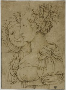 Alte Matrone und junge Frau