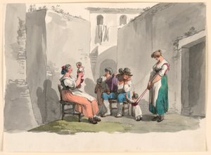 In Tivoli, 1807–08 von Bartolomeo Pinelli
