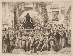 La Befana von Bartolomeo Pinelli