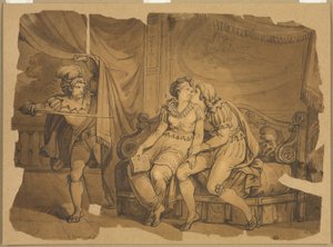 Paolo und Francesca von Bartolomeo Pinelli