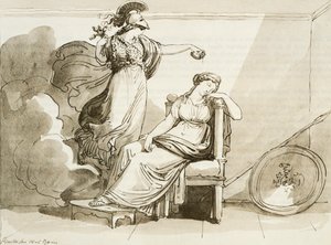 Penelope verschönert von Minerva von Bartolomeo Pinelli