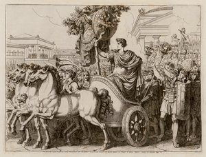 Triumph des Marcus Claudius Marcellus, 222 v. Chr. von Bartolomeo Pinelli