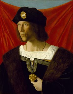 Porträt eines Gentlemans von Bartolomeo Veneto