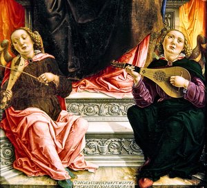(Detail) des Triptychons von St. Markus