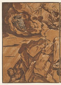Sturz der Giganten (erster Teil) von Bartolommeo Coriolano