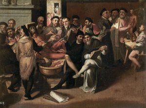 Die Anatomie-Lektion von Bartolommeo Passerotti