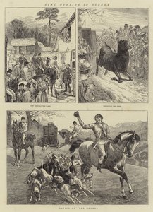 Hirschjagd in Surrey von Basil Bradley