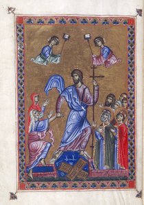 Höllenfahrt, Illustration aus dem 