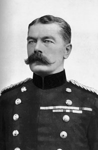 Feldmarschall Earl Kitchener, britischer Kriegsminister, Erster Weltkrieg, 1914 von Bassano Studio