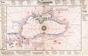 Karte des Schwarzen Meeres