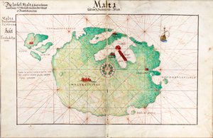 Karte von Malta