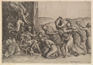 Scipio gewährt den Gefangenen Gnade, 1530-61