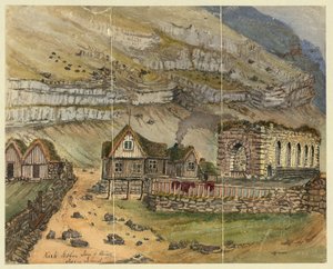 Kirk G Boe Inn & Ruinen, Färöer Inseln