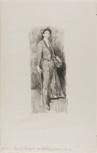 Graf Robert de Montesquiou von Beatrix Godwin Whistler