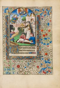 Ein Begräbnis, ca. 1440-50 von Bedford Master Workshop