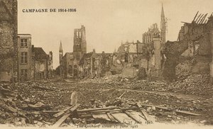 Die Rue de Verger, 27. Juni 1915