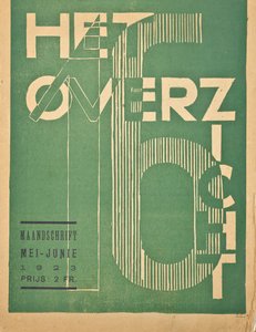 Titelblatt einer Ausgabe 1923 der Zeitschrift "Het Overzicht", 1923 von Belgian School