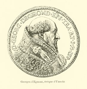 Georg von Egmond, Bischof von Utrecht von Belgian School