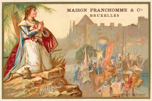 Ludwig IX. von Frankreich und der Achte Kreuzzug von Belgian School
