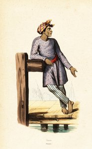 Malaiischer Mann aus Singapur