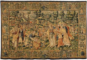 Geschichte von Kyros II. dem Großen, ca. 1590 von Belgian School