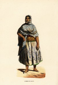 Frau aus der Stadt Xalapa, Veracruz, Mexiko von Belgian School