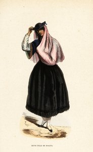 Junge Frau aus Bogotá, Kolumbien