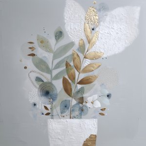 Goldene botanische Anordnung von Bella Eve